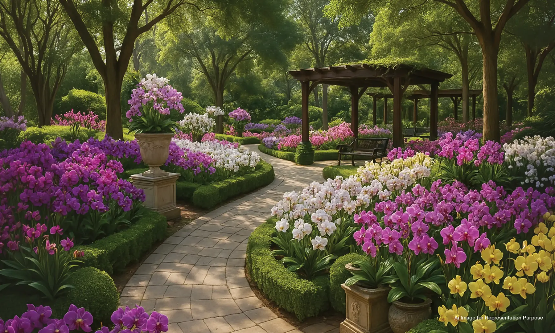 Flower garden