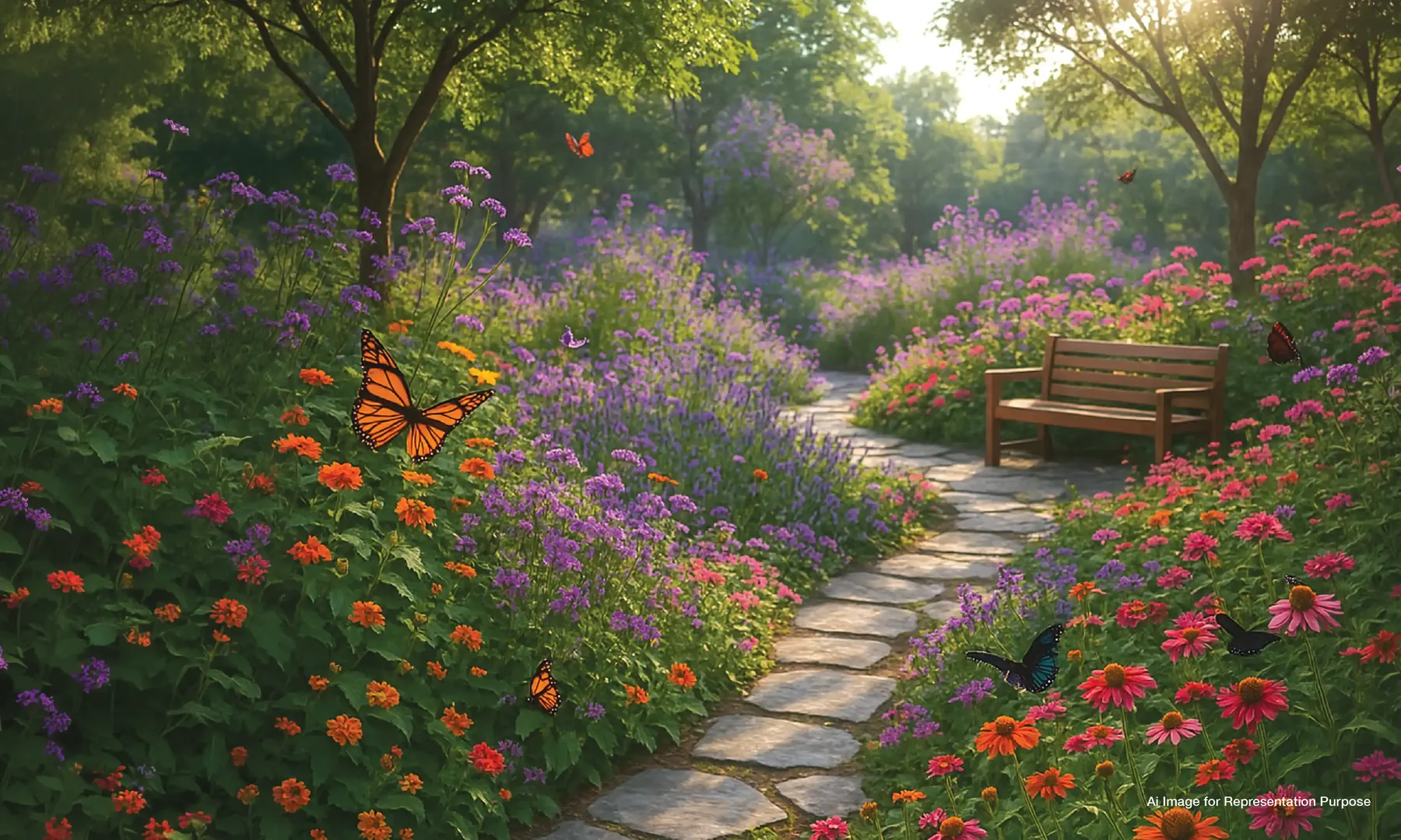 Garden walk