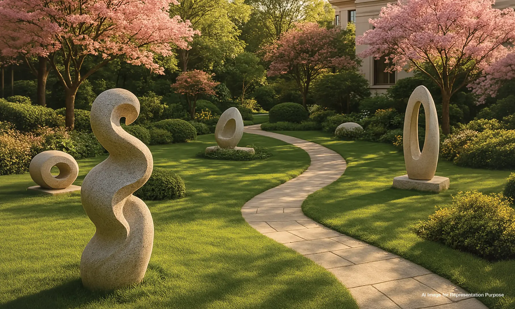 Sculpture garden